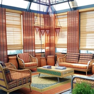 Trendheal™ Hand-Woven Natural Chick Bamboo Window Blinds