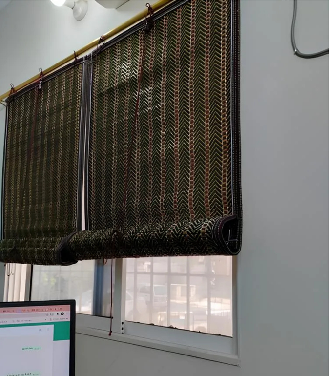 Trendheal™ Hand-Woven Natural Chick Bamboo Window Blinds - Image 8