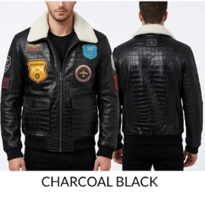 Mens Custom Leather Bomber Jacket | Custom Tailored Artisan Outerwear