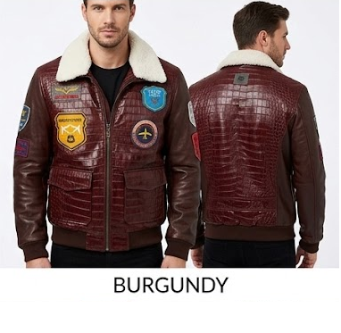 Mens Custom Leather Bomber Jacket | Custom Tailored Artisan Outerwear - Image 2
