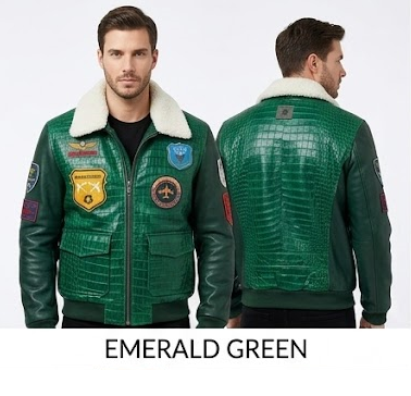 Mens Custom Leather Bomber Jacket | Custom Tailored Artisan Outerwear - Image 4